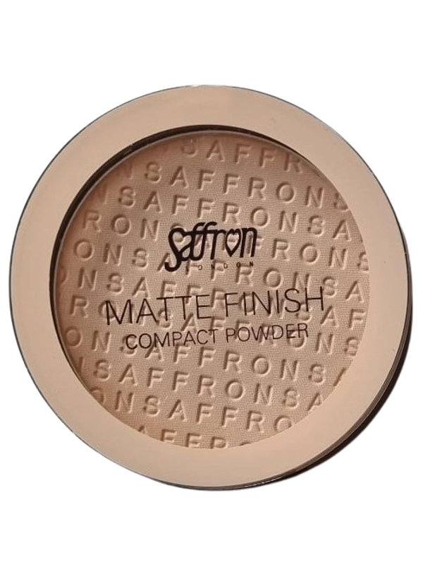 Saffron Matte Finish Compact Powder -Shade 03