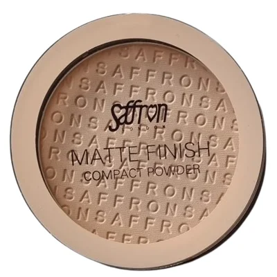 Saffron Matte Finish Compact Powder - Shade 03