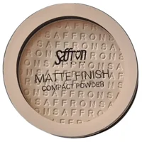 Saffron Matte Finish Compact Powder - Shade 04