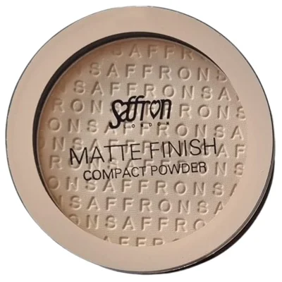 Saffron Matte Finish Compact Powder - Shade 04
