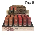 Saffron London Pro Matte Lipstick - 07 Brown Sugar