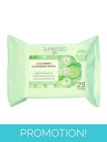 Sunkissed Skin Cucumber Cleansing Wipes