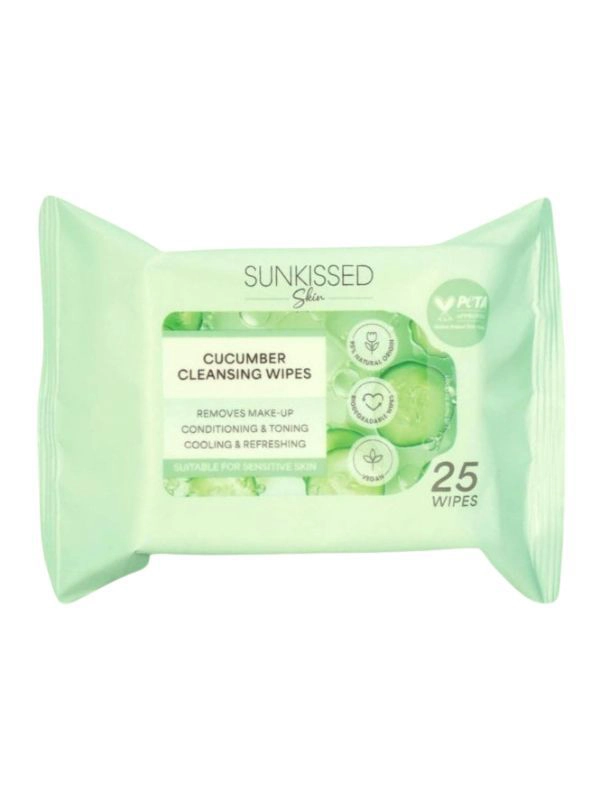 Sunkissed Skin Cucumber Cleansing Wipes