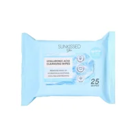 Sunkissed Skin Hyaluronic Acid Cleansing Wipes 25 pack