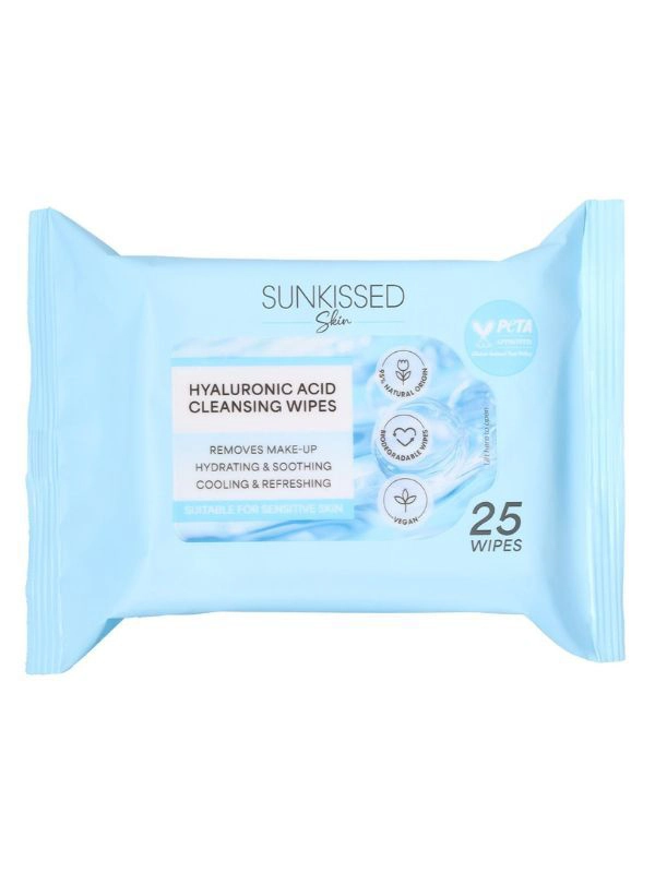Sunkissed Skin Hyaluronic Acid Cleansing Wipes