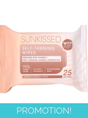 Sunkissed Skin Self - Tanning wipes