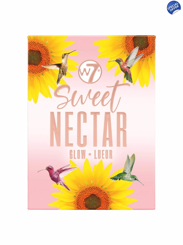 W7 Sweet Nectar Glow Face Palette