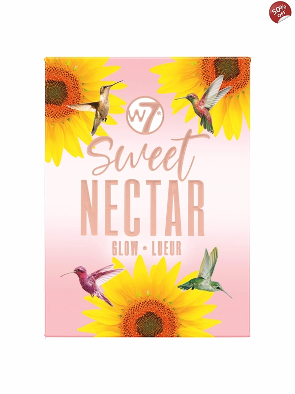 W7 Sweet Nectar Glow Face Palette
