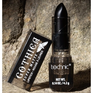 Technic Gothica Super Matte Black Lipstick