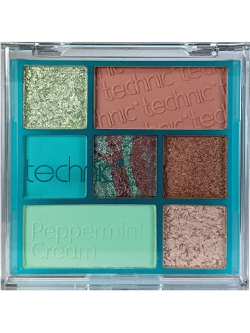 Technic Peppermint Cream Pressed Pigment Eyeshadow Palette