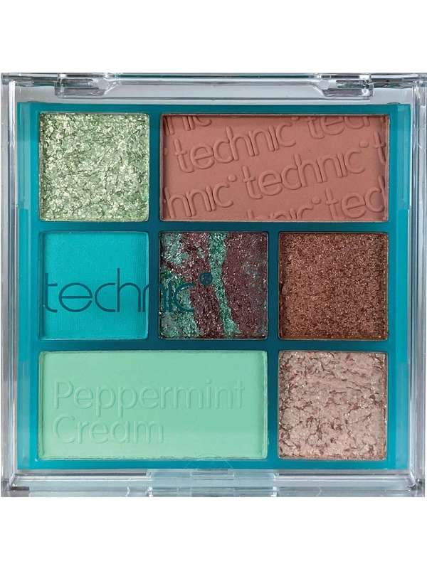 Technic Peppermint Cream Pressed Pigment Eyeshadow Palette
