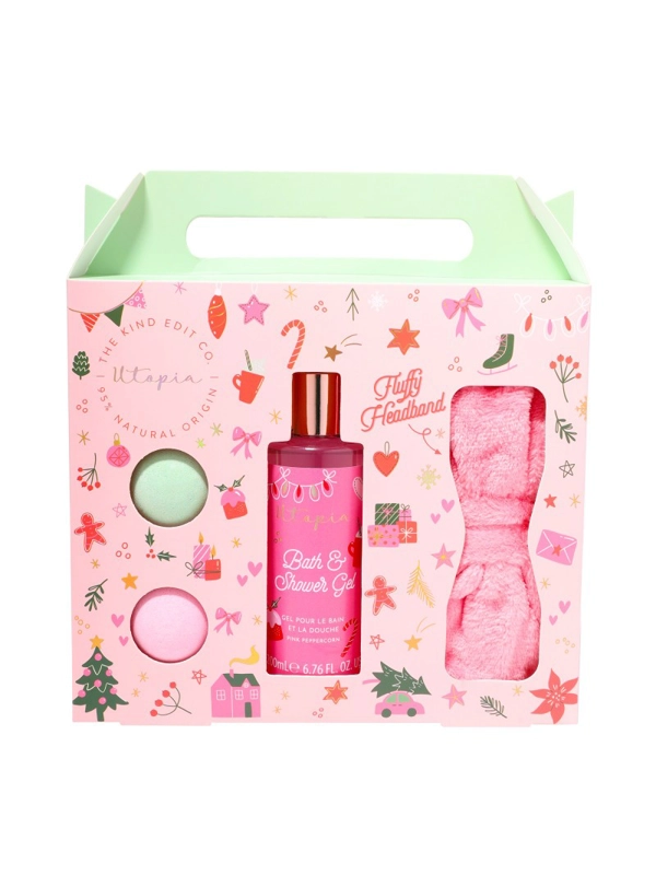 The Kind Edit Co Utopia Headband & Body Care Gift Set