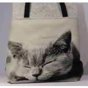 Sleeping Cat Tote Bag