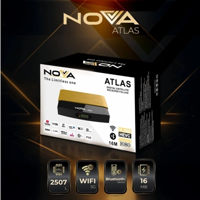 NOVA ATLAS رسيفرنوفا اطلس NOVA ATLAS رسيفرنوفا اطلس