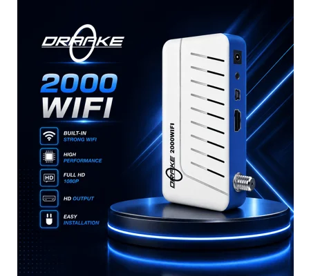 DRAKE 2000WIFI - رسيفر دريك