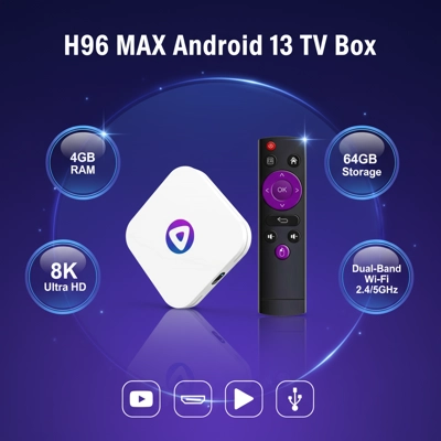 TV BOX H96 MAX G64 TV BOX H96 MAX G64