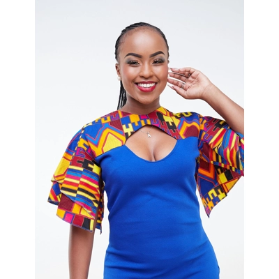 Siya Dress - Blue