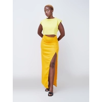 Adonis Maxi Skirt - Mustard