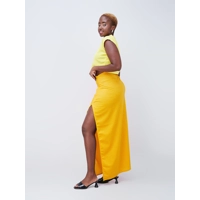 Adonis Maxi Skirt - Mustard