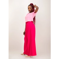 Elara Pant Set - Pink