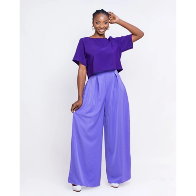 Elara Pant Set - Purple/Lavender Elara Pant Set - Purple/Lavender