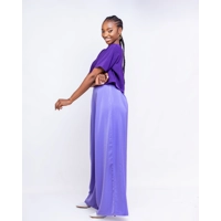 Elara Pant Set - Purple/Lavender