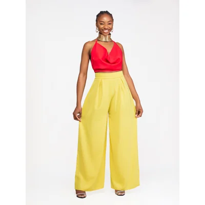 Rockalith Pant Set - Red/Yellow