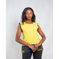 Dorian Ankara Top - Yellow