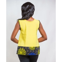 Dorian Ankara Top - Yellow