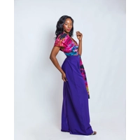 Raisin Pant Set - Purple