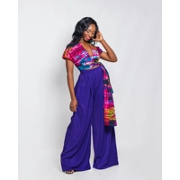 Raisin Pant Set - Purple