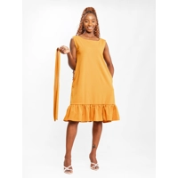 Lithara Dress - Mustard
