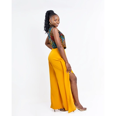 Aura Pant Set Mustard Aura Pant Set Mustard
