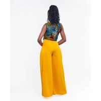 Aura Pant Set Mustard