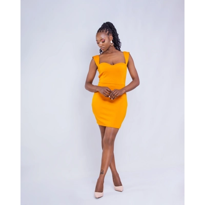 Spica Dress - Mustard Spica Dress - Mustard