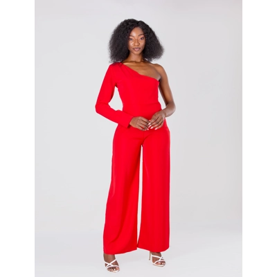 Izar Jumpsuit - Red