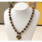 Tiger Eye Heart Pendant Tiger Eye Heart Pendant