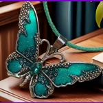 Retro Butterfly Necklace