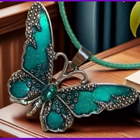 Retro Butterfly Necklace