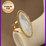 White Shell Ring