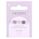 Amethyst Crystal earrings Amethyst Crystal earrings