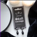 Black Stainless Steel Skull ..