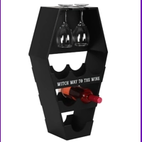 Coffin Wine Shelf