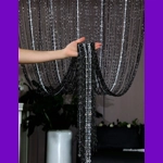 Heart Shaped Beaded Curtain