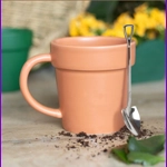 Plain Plant Pot Ceramic Mug ..