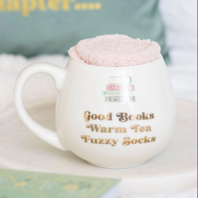 Good Books Mug and Socks Set Good Books Mug and Socks Set