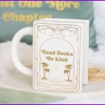 White Book Shaped Mug