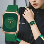 Silicone Band Quartz Wrist W..