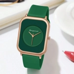 Silicone Band Quartz Wrist Watch Silicone Band Quartz Wrist Watch