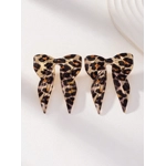 Bow Leopard Earrings Bow Leopard Earrings